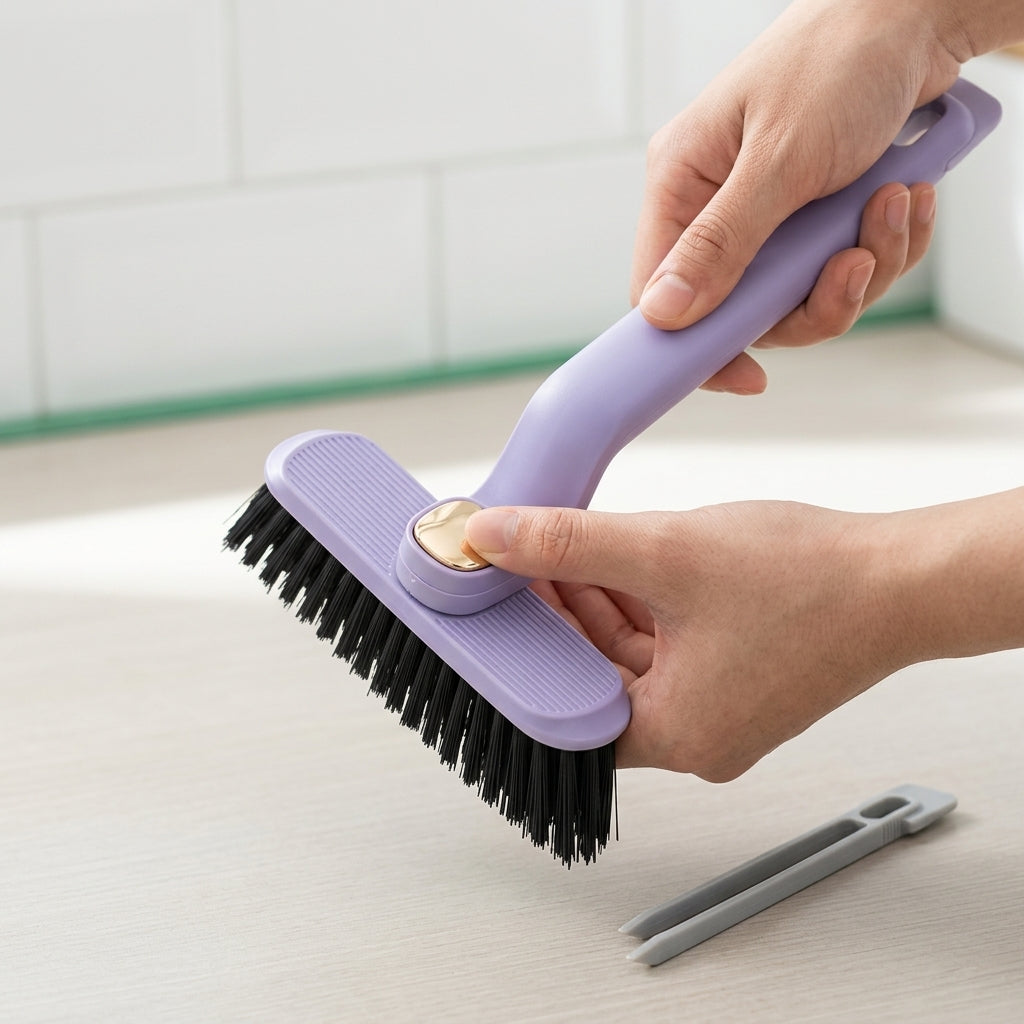 Before and after: dirty grout versus spotless grout